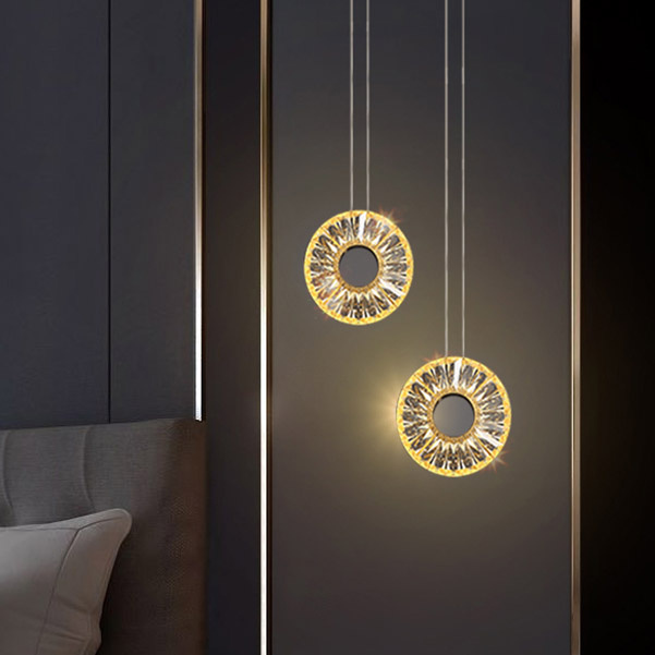 Подвесной светильник GODIVA brass 4000К ImperiumLoft