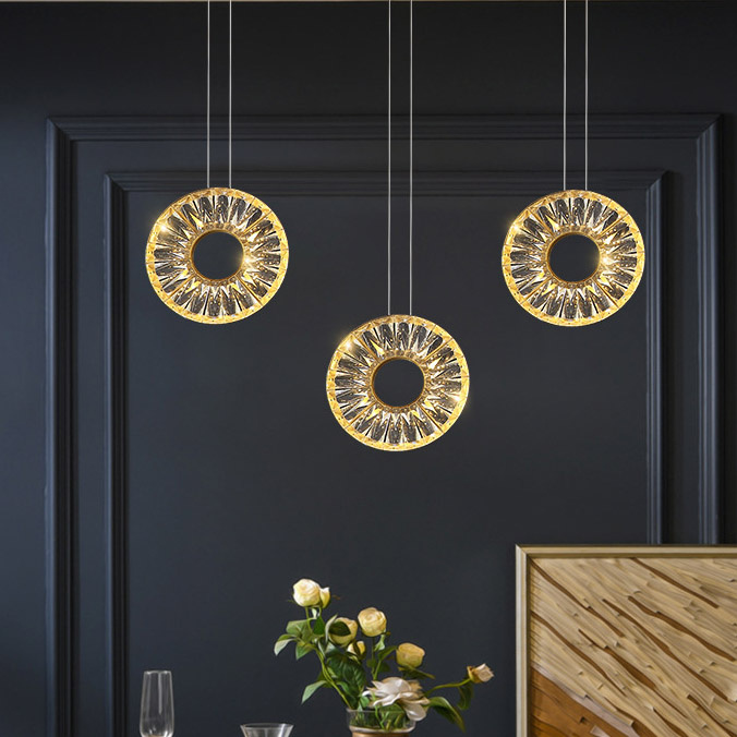 Подвесной светильник GODIVA brass 4000К ImperiumLoft