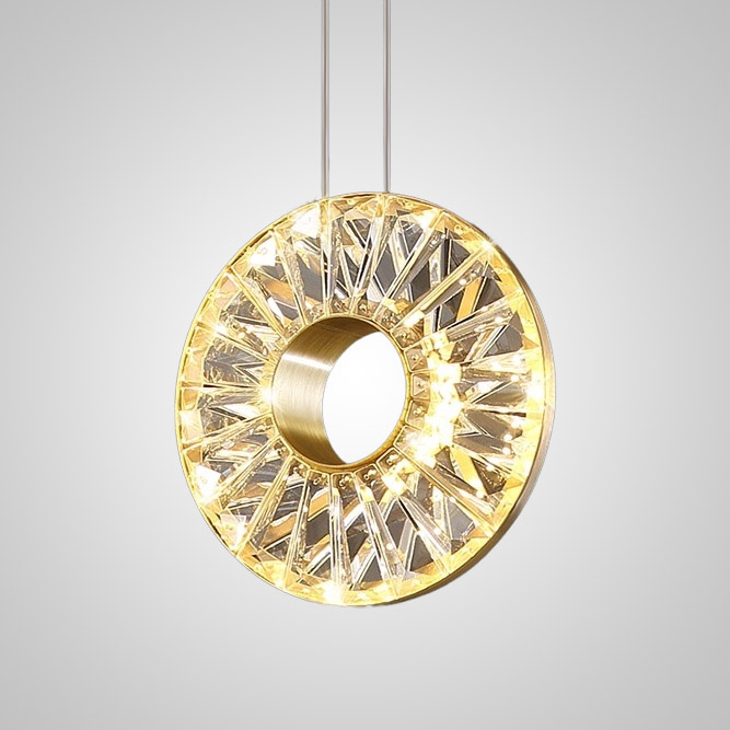 Подвесной светильник GODIVA brass 4000К ImperiumLoft