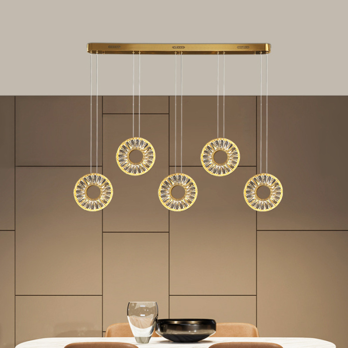 Подвесной светильник GODIVA brass 4000К ImperiumLoft