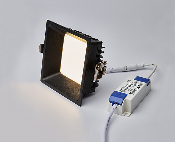 Светильник встраиваемый Italline IT06-6019 black 3000K