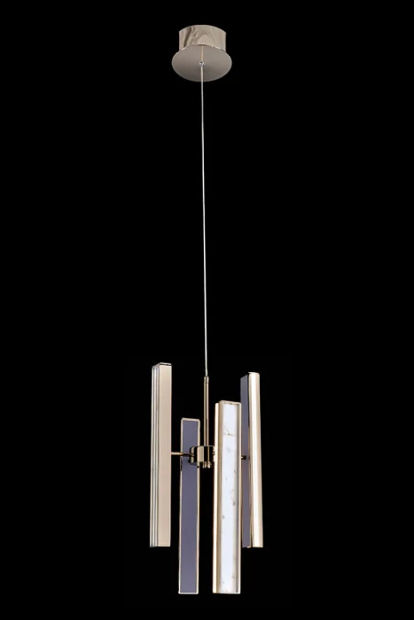 Подвесной светильник Leon Christine LE7702/4S Black Chrome