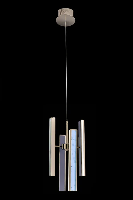 Подвесной светильник Leon Christine LE7702/4S Black Chrome