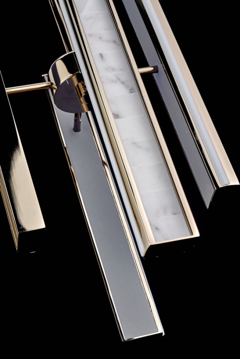 Подвесной светильник Leon Christine LE7702/4S Black Chrome