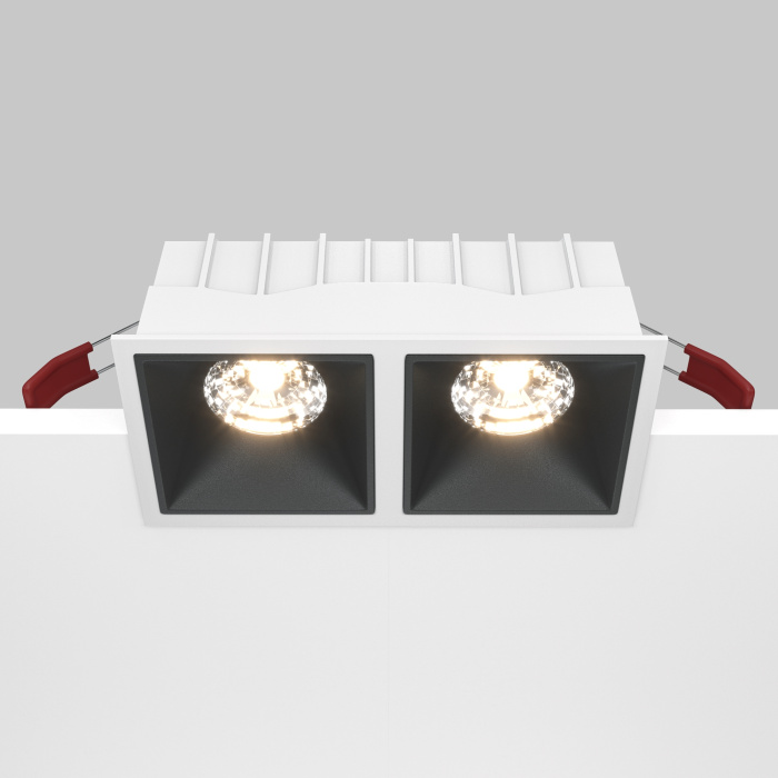 Встраиваемый светильник Maytoni Alfa LED DL043-02-15W3K-SQ-WB