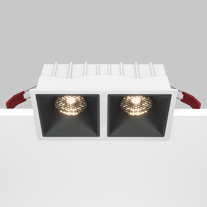 Встраиваемый светильник Maytoni Alfa LED DL043-02-15W3K-SQ-WB