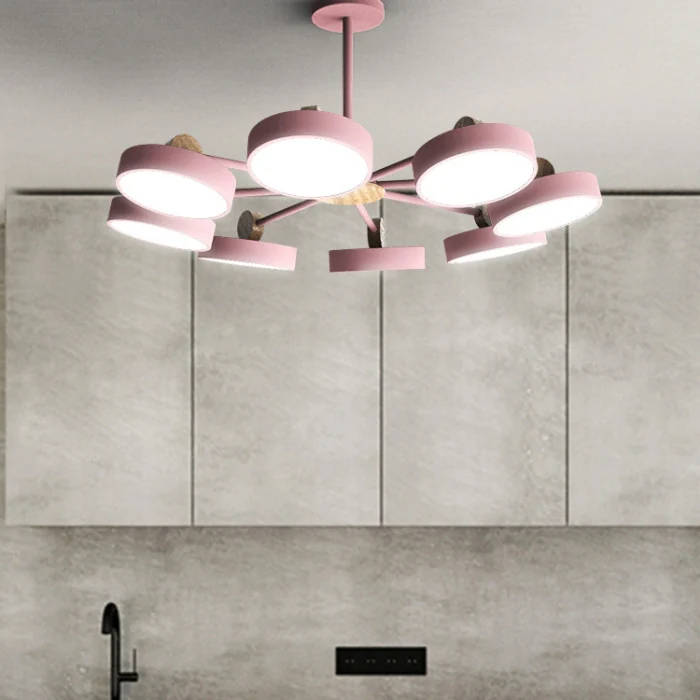 Потолочная люстра MOVE 8 Gray ImperiumLoft