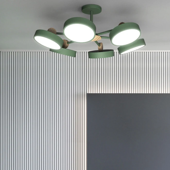 Потолочная люстра MOVE 8 Gray ImperiumLoft