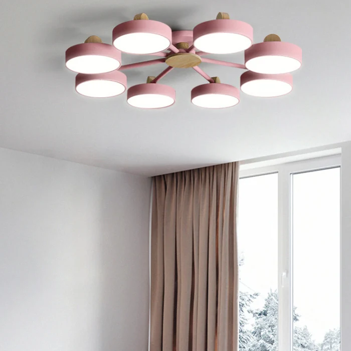 Потолочная люстра MOVE 8 Gray ImperiumLoft