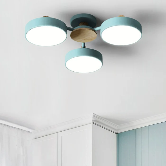 Потолочная люстра MOVE 8 Gray ImperiumLoft