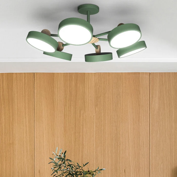 Потолочная люстра MOVE 8 Gray ImperiumLoft