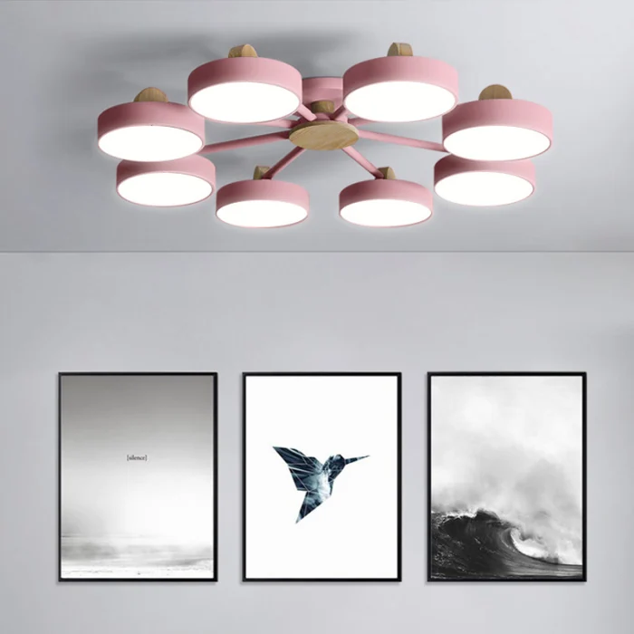 Потолочная люстра MOVE 8 Gray ImperiumLoft