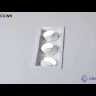 Светильник встроенный Crystal Lux CLT 069C3 WH