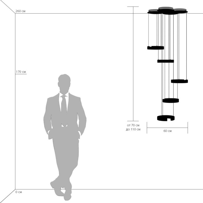 Детская люстра Unitario LIGHTSTAR 763449