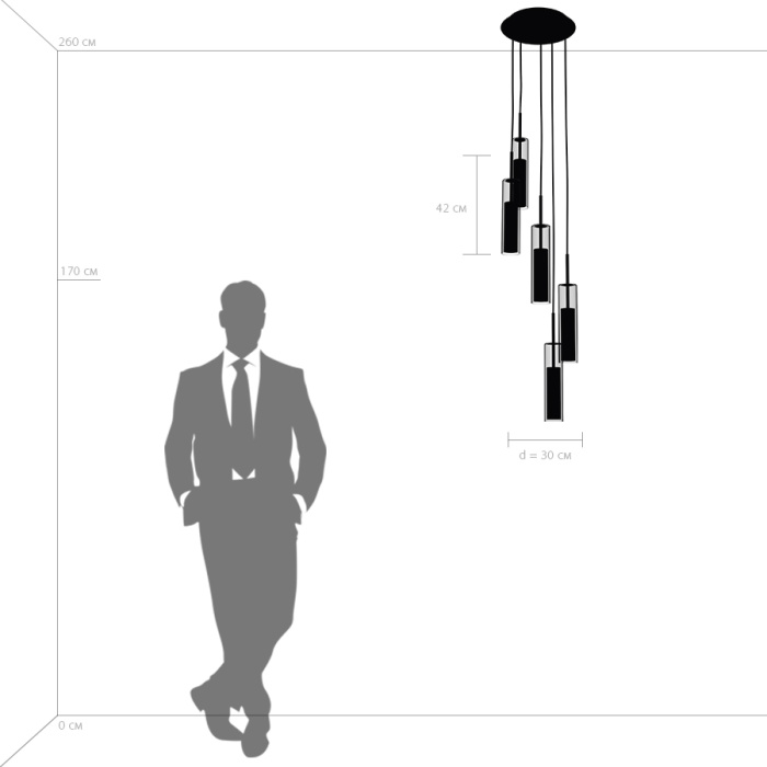 Подвес Cilino Lightstar 756052