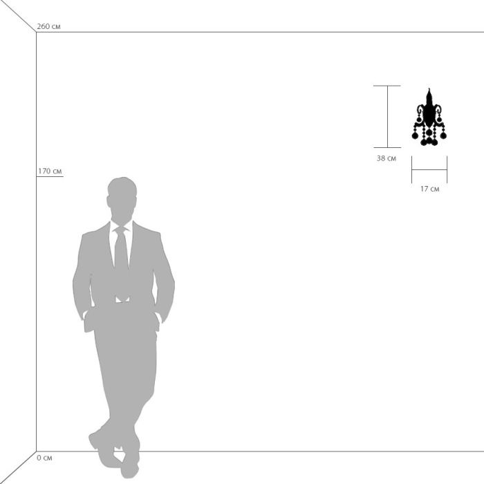 Бра Elegante Osgona 708614