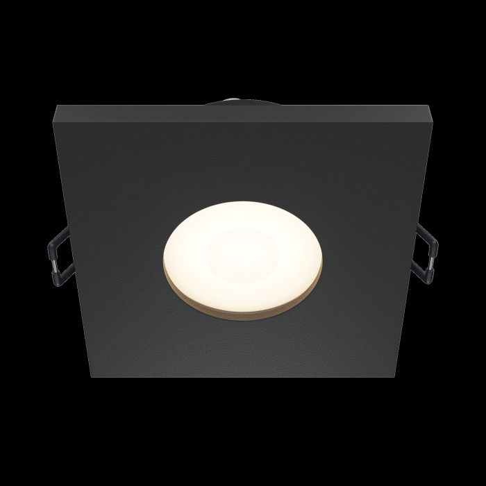 Встраиваемый светильник Maytoni Stark DL083-01-GU10-SQ-B