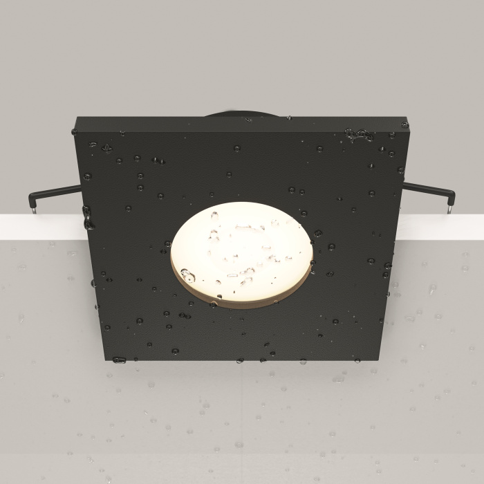 Встраиваемый светильник Maytoni Stark DL083-01-GU10-SQ-B