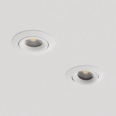 Встраиваемый поворотный светильник Ledron AO1501005 White