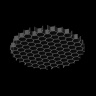 Антибликовая решётка ⌀45мм Maytoni Artisan HoneyComb-D45