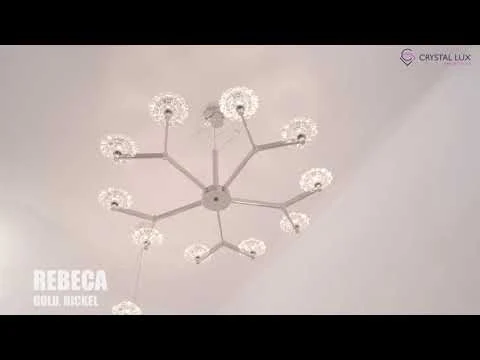 Люстра Crystal Lux REBECA SP5+10+5 NICKEL