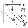 Трековый светильник Maytoni Focus T TR141-2-6W3K-M-BS