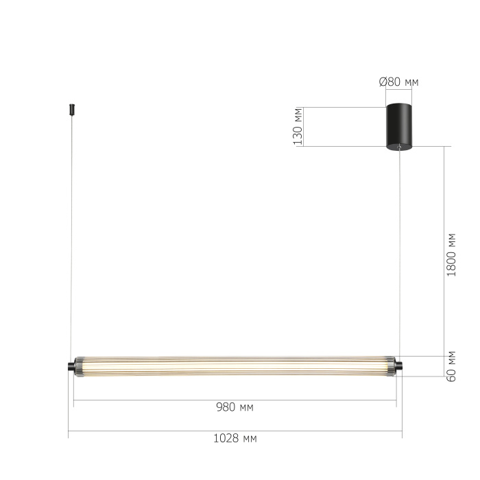 Подвесной светильник ST LUCE BAMBOO SL6224.413.01