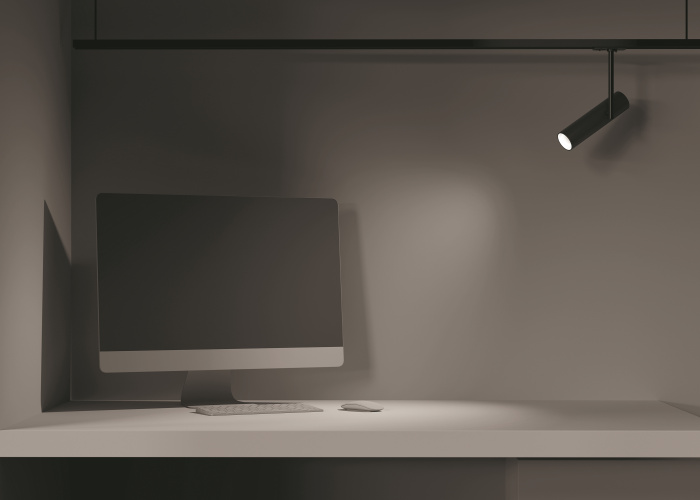 Трековый светильник Maytoni Elti TR005-1-GU10-B