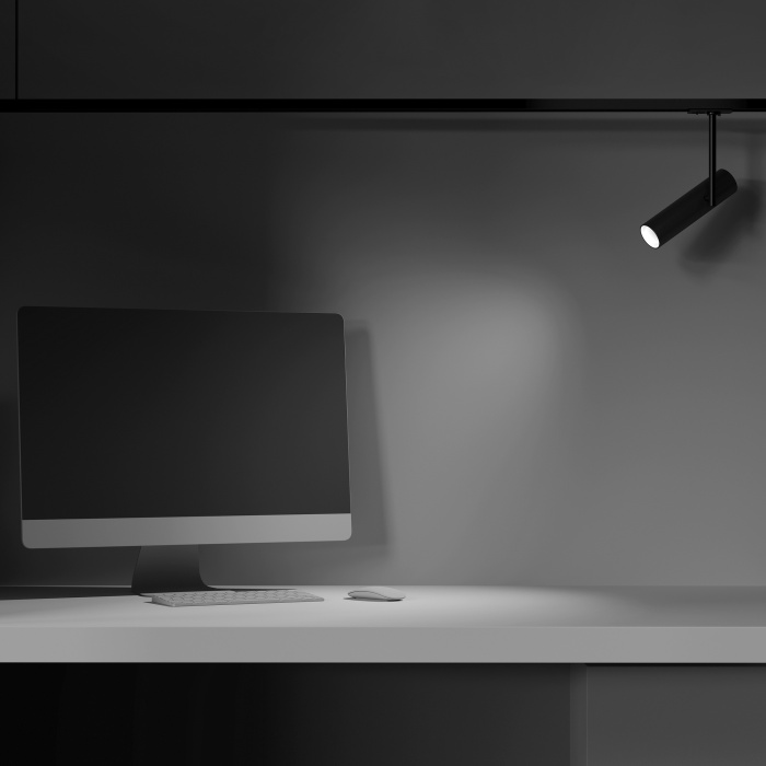 Трековый светильник Maytoni Elti TR005-1-GU10-B