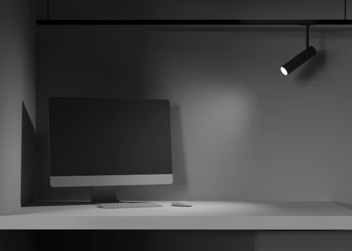 Трековый светильник Maytoni Elti TR005-1-GU10-B