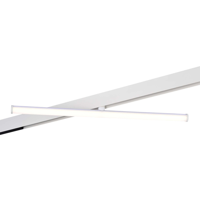 Магнитный трековый светильник Белый LED 1*10W 4000K 1 200Lm Ra>90 120° IP20 L604xW28xH8 ST803.546.10
