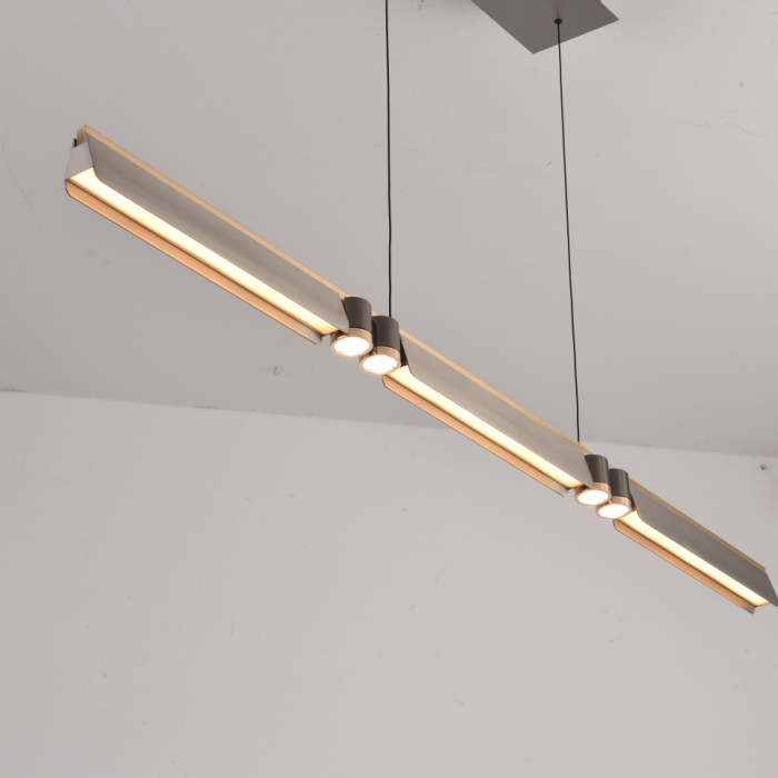 Светильник подвесной iLEDEX Vision 9309D-1200-2 GR+BK