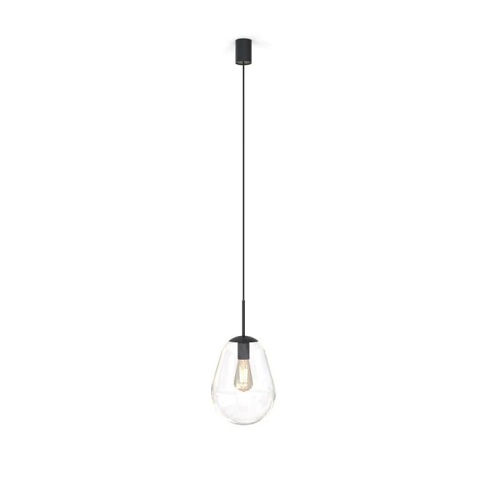 Подвесной светильник Nowodvorski Pear S Transparent/Black 7800