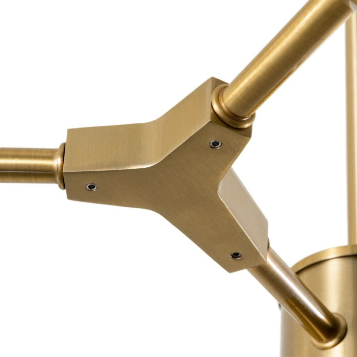 Подвесная люстра Arte Lamp Yuka Smoky A7759PL-6PB