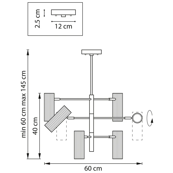 Люстра потолочная Roma Lightstar 718267