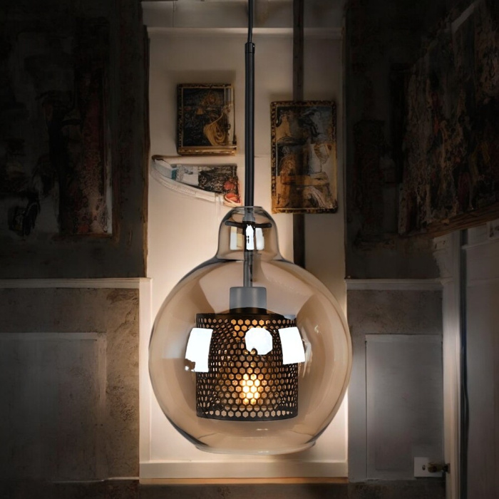 Подвесной Светильник Catch Amber Pear S D25 By Imperiumloft