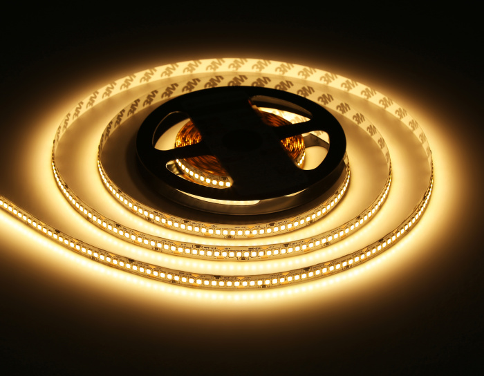 Светодиодная лента Ambrella Light GS1401 2835 240Led /17W m/ 12V IP20 3000K 5m/кратность резки 25mm Ambrella light GS1401