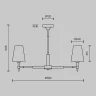 Люстра Maytoni Zaragoza H001CL-05BS