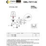 Светильник настенный Omnilux Belluno OML-79111-02