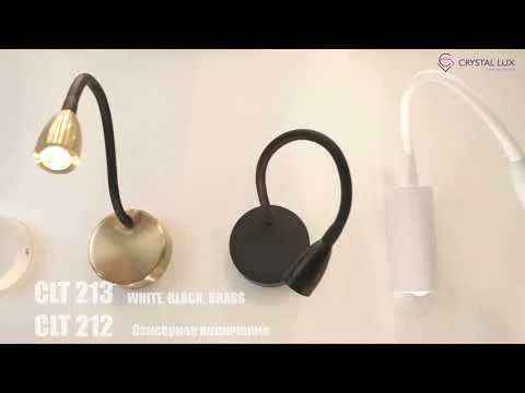 Бра Crystal Lux CLT 213W BL