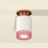 Комплект накладного светильника с композитным хрусталем Ambrella light XS6301202
