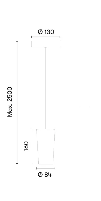 Подвесной светильник Leds C4 Catenaria
