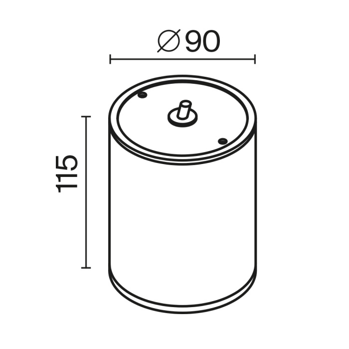 Накладной уличный светильник Maytoni Bar O306CL-L7GF