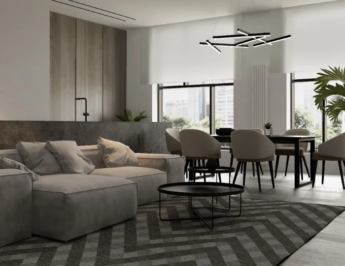 Подвесная люстра Maytoni Line MOD016PL-L75B