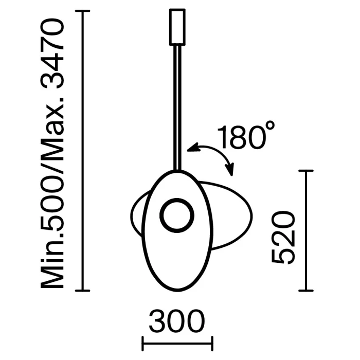 Подвесной светильник Maytoni Evolution MOD396PL-L10W3K
