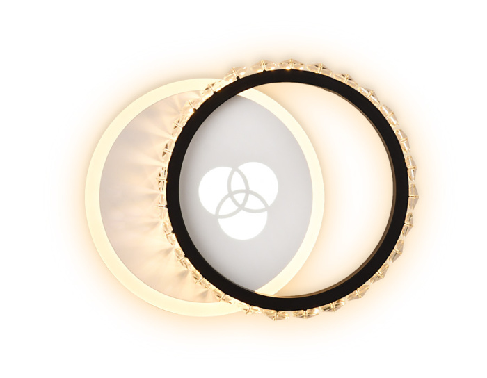 Настенный светодиодный светильник с хрусталем Ambrella light FA228