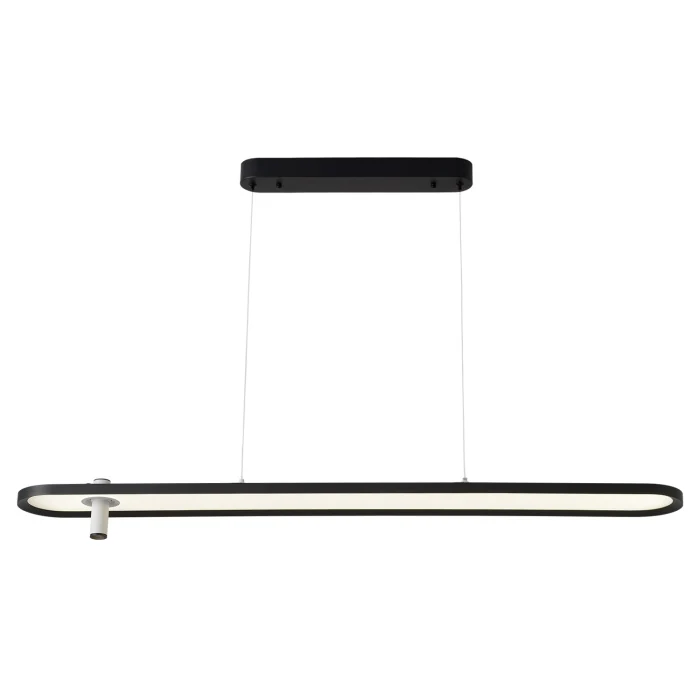 Светильник подвесной Crystal Lux CONTOUR SP45W LED BLACK