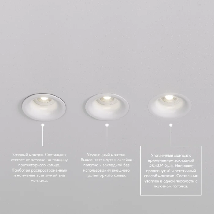 База встраиваемая Denkirs SCB DK3024-SCB