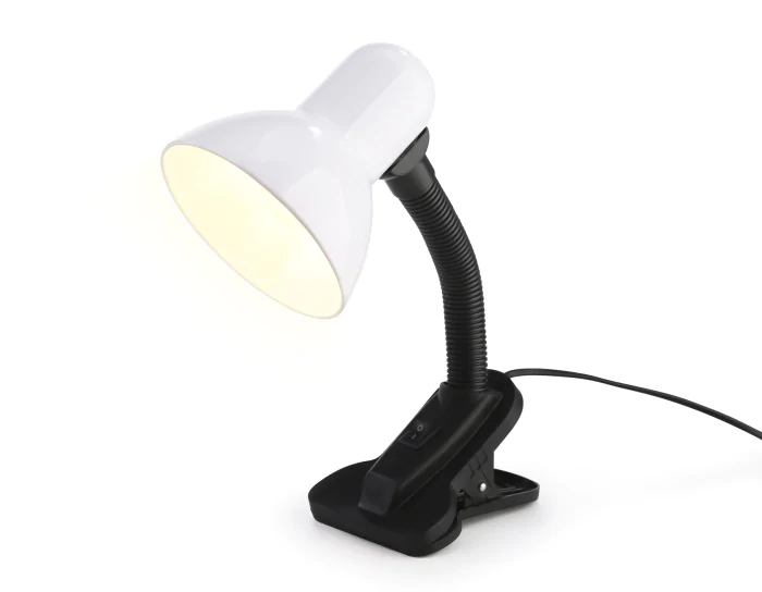 Настольная лампа со сменной лампой E27 с прищепкой Ambrella light DE7707
