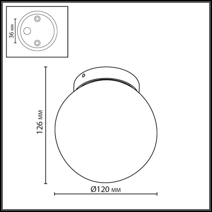 Потолочный светильник ODEON LIGHT NATURE 7124/1C